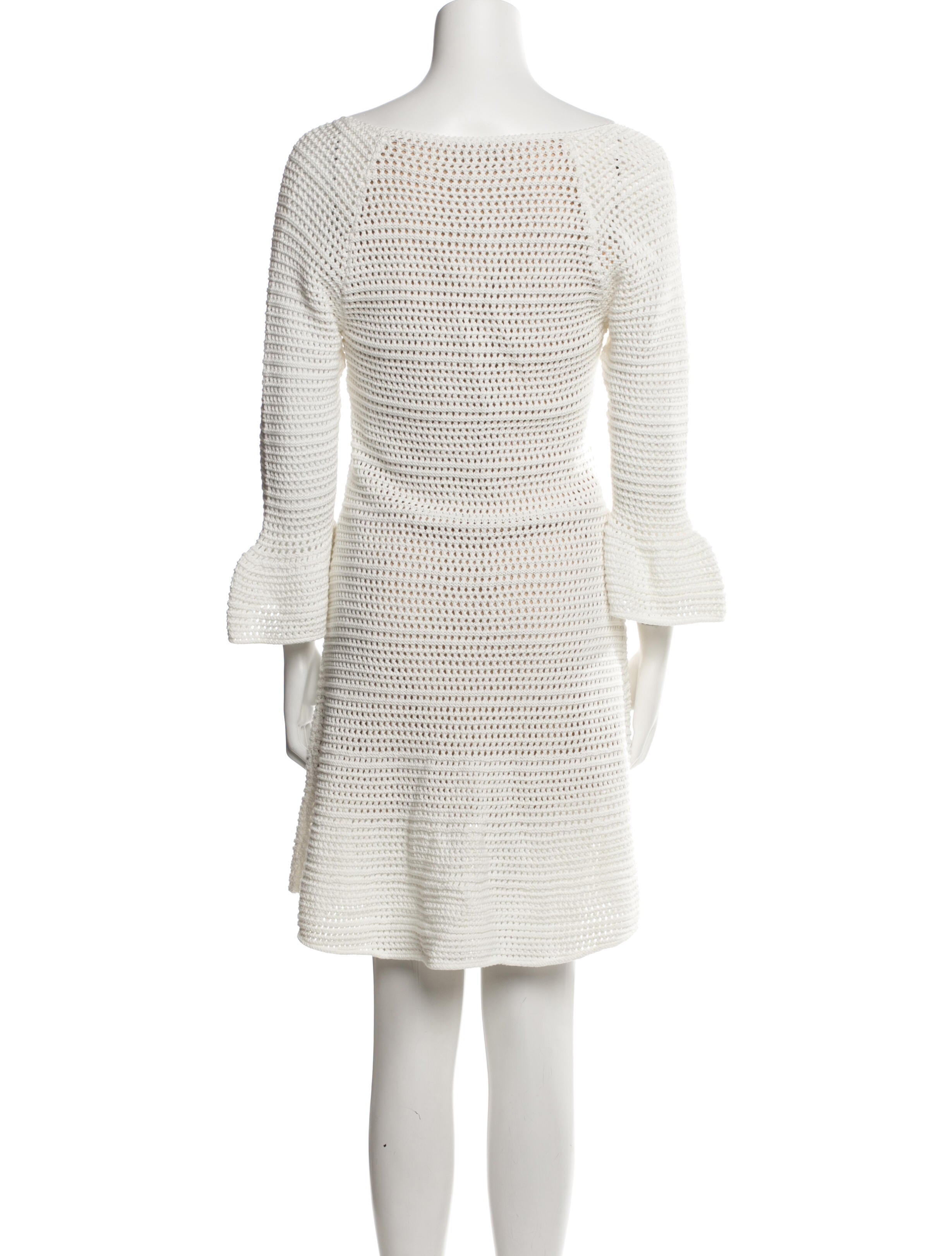 Intermix Scoop Neck Knee-Length Dress w/ Tags